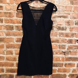 ✨Black Mesh Mini Dress Size S✨